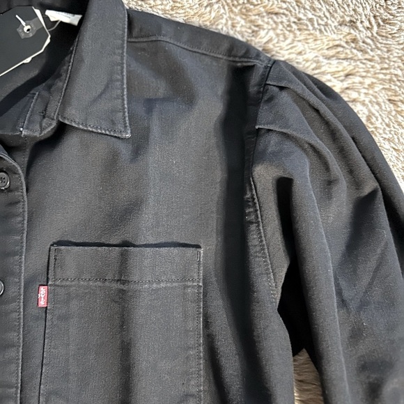 Levi’s Cropped Denim Jacket XS - Picture 4 of 8